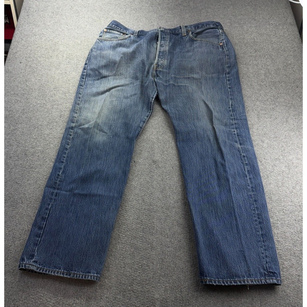 Levi's 501 XX Vintage Button Fly Jeans Men 40x29 Medium Wash‎ Straight Leg Denim